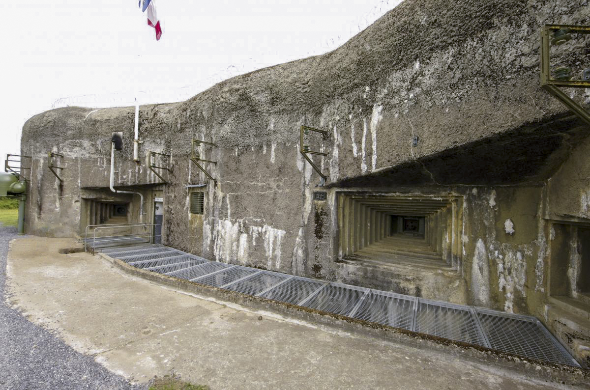 Ligne Maginot - BOIS DU FOUR - A5 - (Ouvrage d'infanterie) - Façade arrière