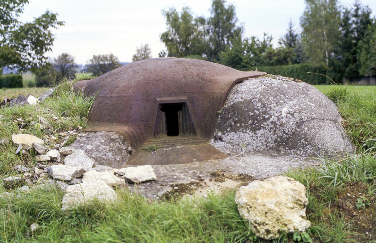 Ligne Maginot - ACP3 - (Blockhaus pour arme infanterie) - La casemate Pamart en 1994