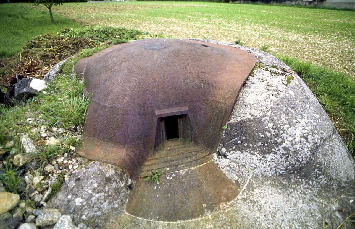 Ligne Maginot - ACP3 - (Blockhaus pour arme infanterie) - La casemate Pamart en 1994