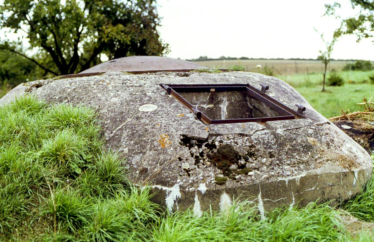 Ligne Maginot - ACP3 - (Blockhaus pour arme infanterie) - La casemate Pamart en 1994