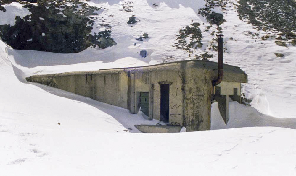 Ligne Maginot - PAS DU ROC - (Ouvrage d'artillerie) - L'entrée de l'ouvrage