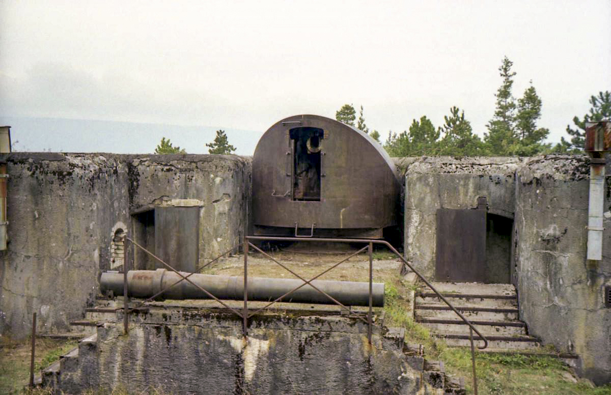 Ligne Maginot - FORT DE MUTZIG - (Ouvrage d'artillerie) - Batterie N°1