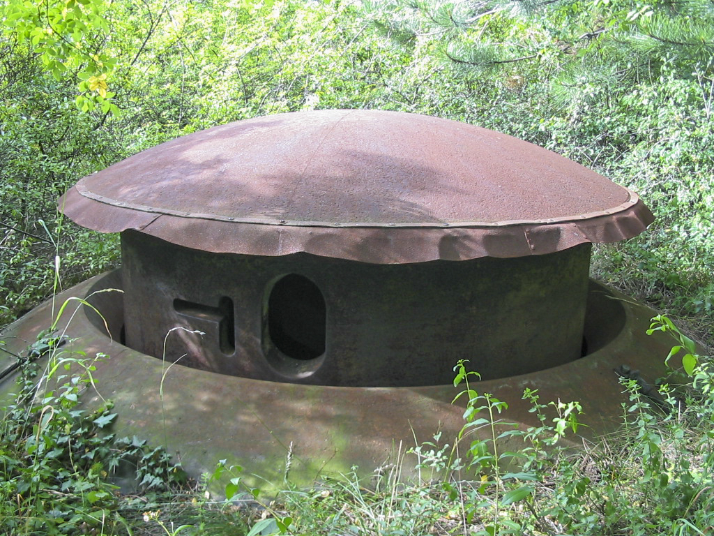 Ligne Maginot - FORT DE MUTZIG - (Ouvrage d'artillerie) - BATTERIE 2 - Fort Ouest
Tourelle de 5,3