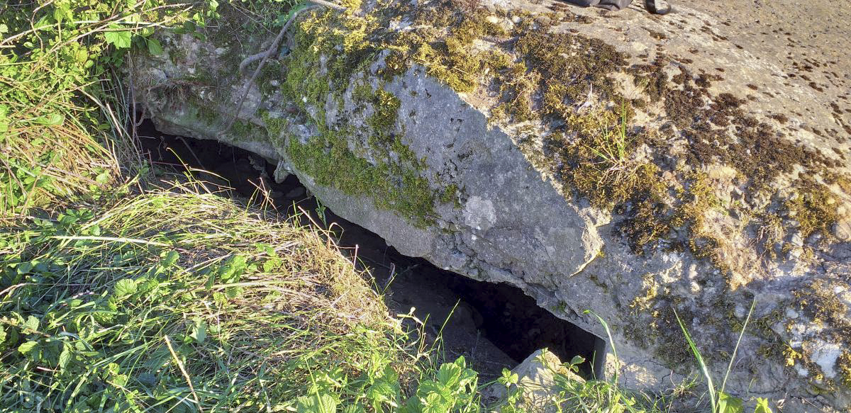 Ligne Maginot - EICHELBERG SUD - RAVIN MICONNET - (Blockhaus pour canon) - Visière du créneau