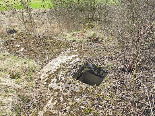 Ligne Maginot - BREMERSCHECK - (PC) - Emplacement pour une guérite observatoire