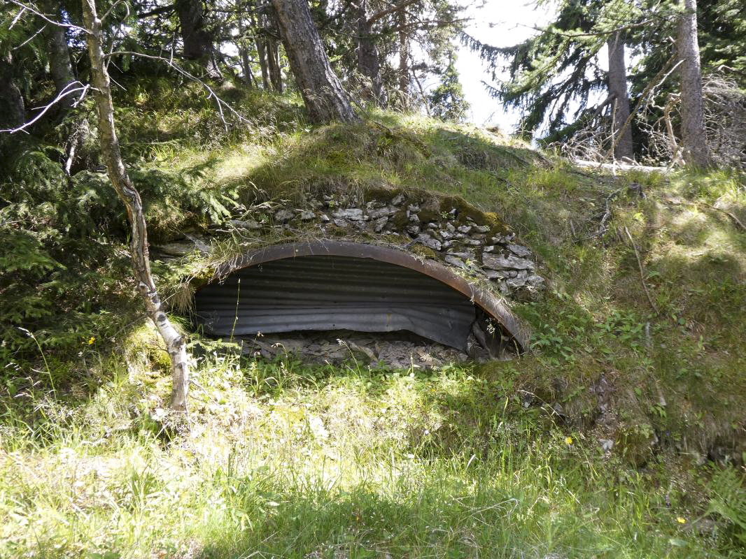 Ligne Maginot - SAPEY (OBSERVATOIRE INDéTERMINé) - (Observatoire indeterminé) - Un des petits abris de la batterie extérieure à proximité.