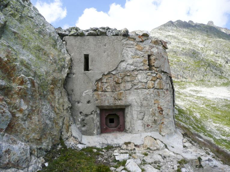 Ligne Maginot - Avant-poste de l'Aiguille Noire - 