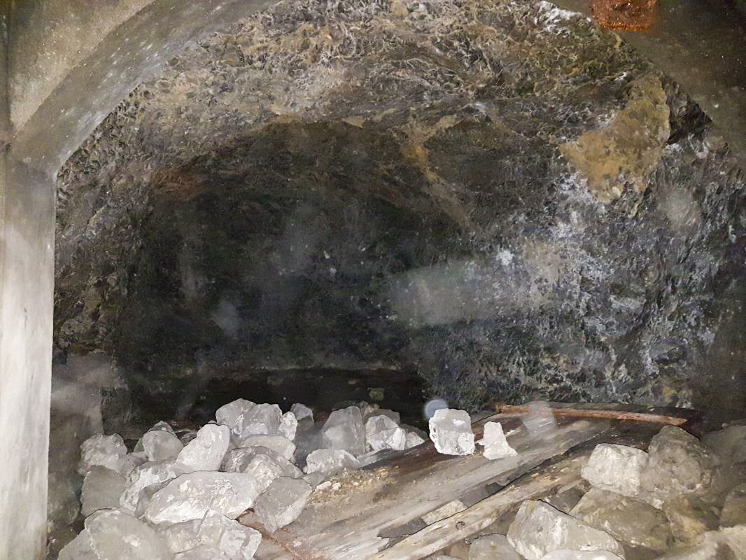 Ligne Maginot - TUNNEL DE L'ECLUSE - (Blockhaus pour canon) - Alvéole du corps de garde