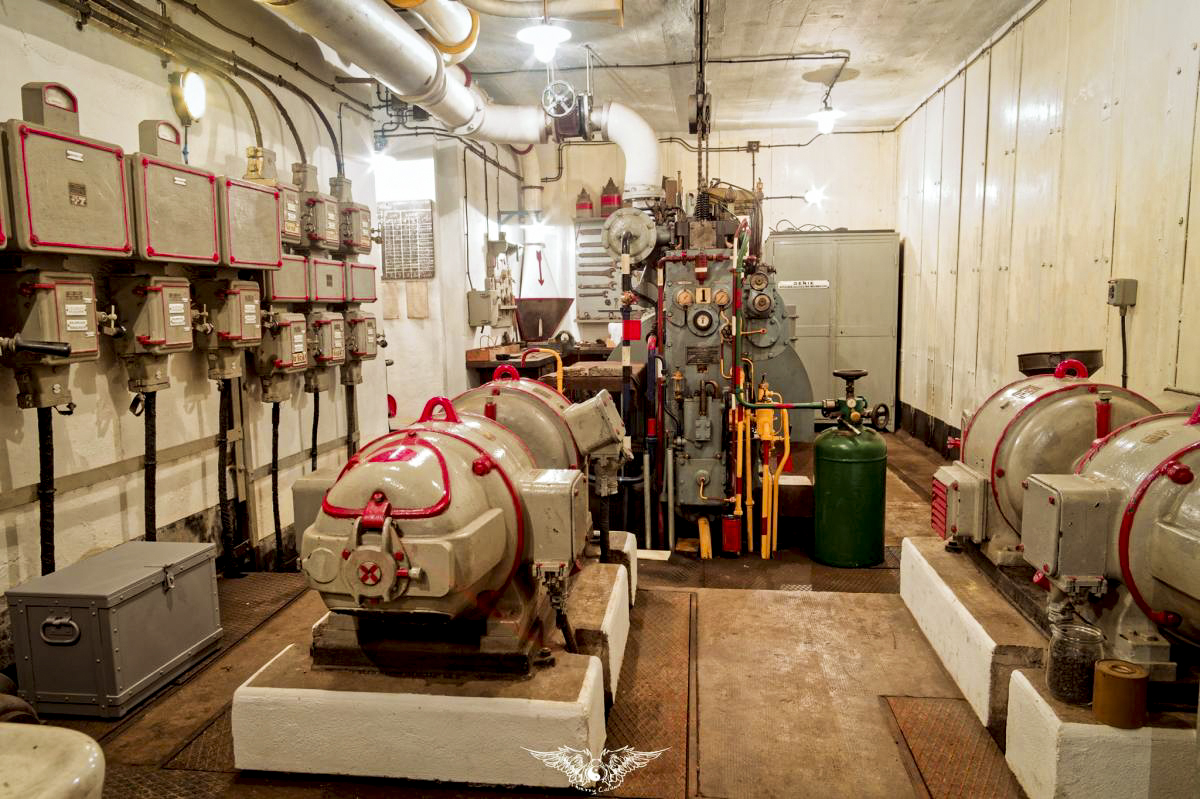 Ligne Maginot - IMMERHOF - A10 - (Ouvrage d'infanterie) - L'usine électrique