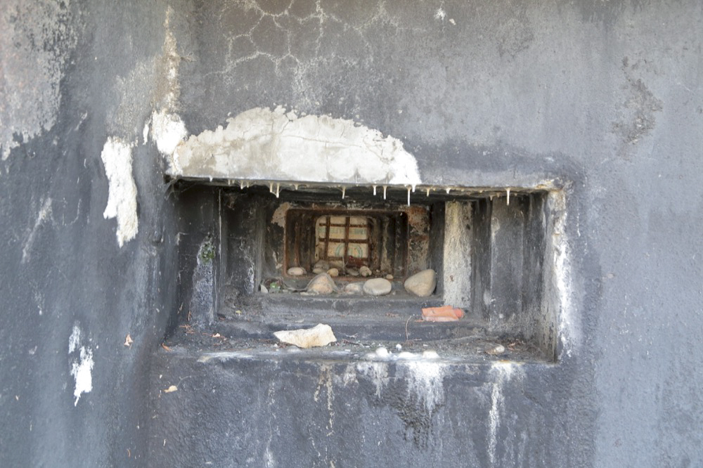 Ligne Maginot - 44/3 - ALGOLSHEIM NORD - (Casemate d'infanterie - Double) - Détail du créneau JM de la facade nord