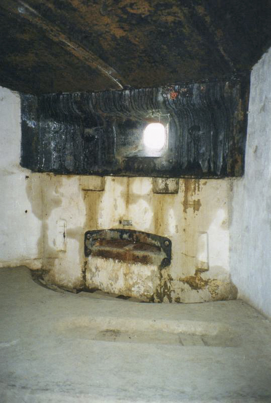 Ligne Maginot - FORT DE JOUX - (Position d'artillerie préparée) - Casemate pour 155 avant travaux