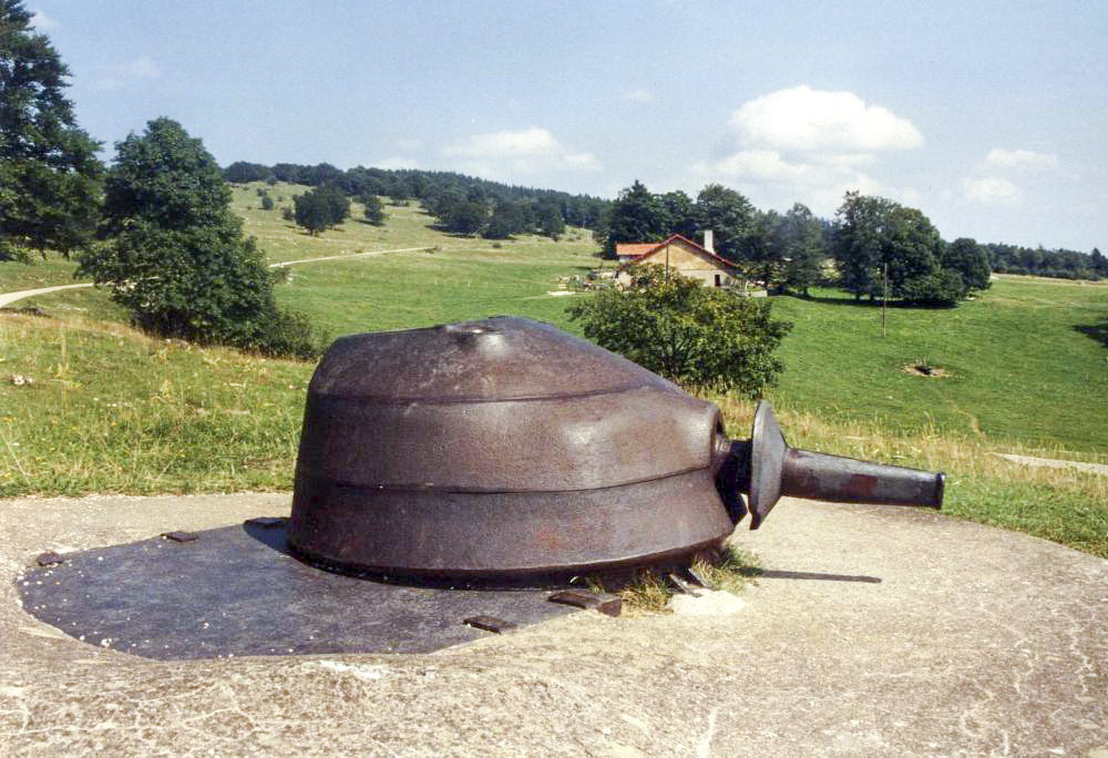 Ligne Maginot - GRANGES MIROIR (TD N°368) - (Cuve pour arme d'infanterie) - Tourelle démontable STG mle 35-37 n° 368