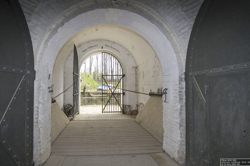 Ligne Maginot - FORT PETAIN  FRERE (172° RIF) - (PC de Sous-Secteur) - L'entrée du fort