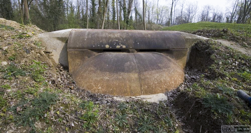 Ligne Maginot - FORT PETAIN  FRERE (172° RIF) - (PC de Sous-Secteur) - Observatoire cuirassé mle 1887