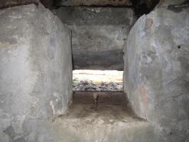 Ligne Maginot - WALDHOF OUEST - (Blockhaus pour arme infanterie) - Détail du créneau gauche