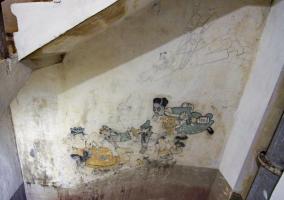 Ligne Maginot - SCHOENENBOURG - (Ouvrage d'artillerie) - Bloc 2
Peintures murales et graffitis dans les locaux de l'ouvrage