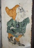 Ligne Maginot - SCHOENENBOURG - (Ouvrage d'artillerie) - Peintures murales et graffitis dans les locaux de l'ouvrage