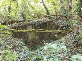 Ligne Maginot - BOIS DE HOFFEN - (Casernement) - Deuxième local vue du dessus