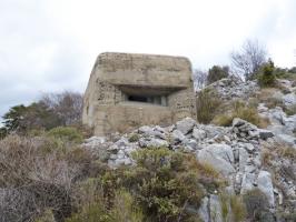 Ligne Maginot - O45 - MADONE de GORBIO Sud ( Blockhaus pour arme infanterie ) - Le créneau de tir