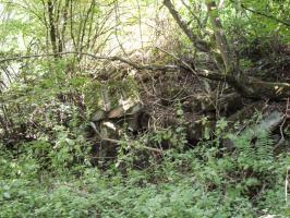 Ligne Maginot - ELZANGE - (Camp de sureté) - Les ruines du camp
Monticule de gravats.