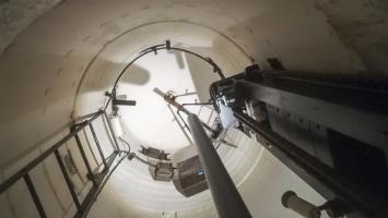 Ligne Maginot - ESCH - (Casemate d'infanterie - double) - Intérieur de la cloche GFM