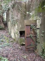 Ligne Maginot - KOENIGSBRUCK SUD - (Casemate d'infanterie) - Entrée et créneau FM