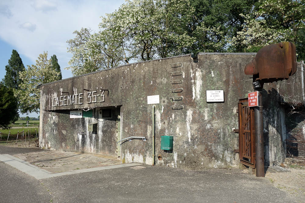 Ligne Maginot - 35/3 - MARCKOLSHEIM SUD - (Casemate d'infanterie - Double) - 