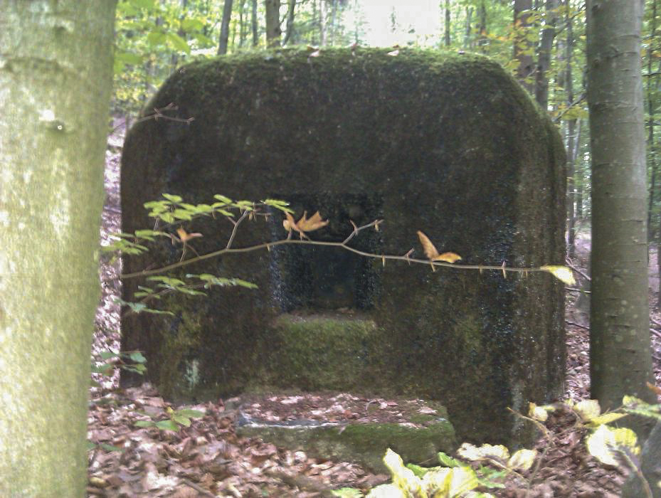 Ligne Maginot - PFAFFENBRONN 2 - (Blockhaus pour arme infanterie) - Créneau frontal