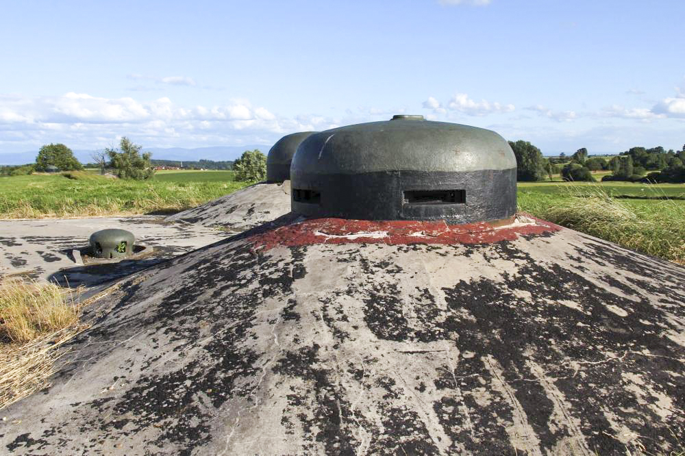 Ligne Maginot - SCHOENENBOURG - (Ouvrage d'artillerie) - Bloc 4
La cloche observatoire d'artillerie VDP