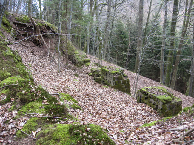 Ligne Maginot - MOULIN DE MONTBRONN (SF ROHRBACH) - (PC de Secteur) - Les restes des bâtiments