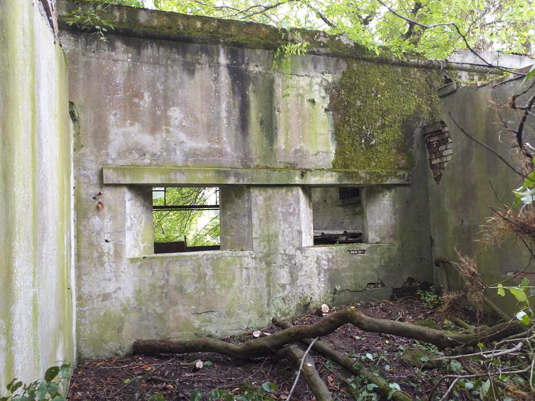 Ligne Maginot - LEITERSWILLER-OBERROEDERN - (Stand de tir) - Créneaux du pas de tir pour armes de campagne