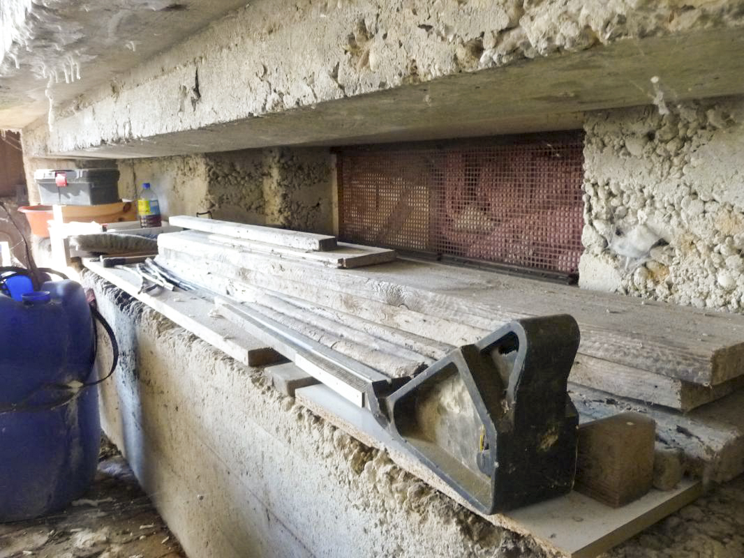 Ligne Maginot - Blockhaus d'OBERROEDERN - Créneau de tir