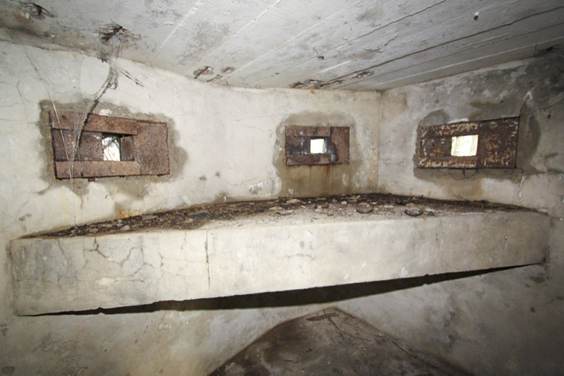 Ligne Maginot - RETENUE DU HAUSAUERBACH - (Blockhaus pour arme infanterie) - Vue intérieure