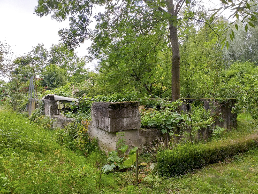 Ligne Maginot - LEITERSWILLER-OBERROEDERN - (Depot du Génie) - Ruines des bâtiments du génie