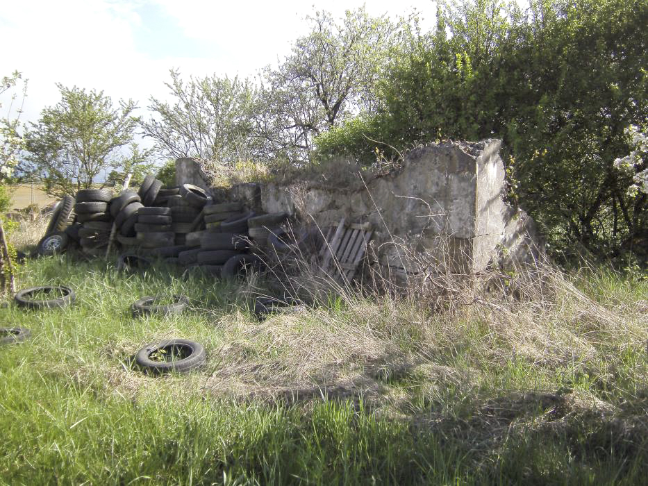 Ligne Maginot - TRAMBACH ( Blockhaus pour arme infanterie ) - Le blockhaus ruiné