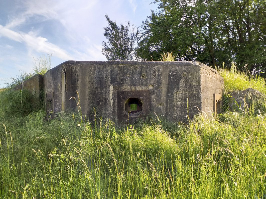 Ligne Maginot - TRIMBACH EST - (Blockhaus pour arme infanterie) - Façade chambre de tir