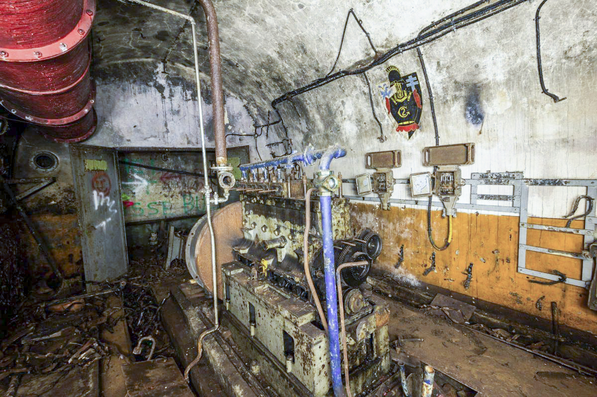 Ligne Maginot - COUME ANNEXE SUD - A32 - (Ouvrage d'infanterie) - L'usine électrique de l'ouvrage