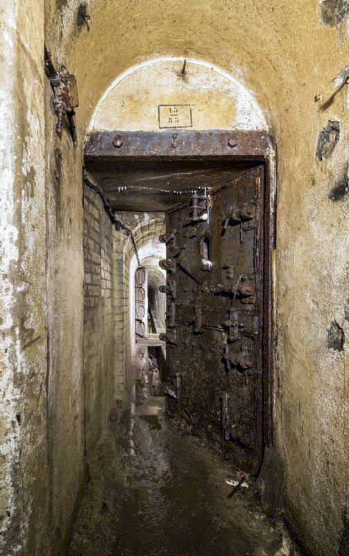 Ligne Maginot - COUME ANNEXE SUD - A32 - (Ouvrage d'infanterie) - Le départ de l'égout de l'ouvrage