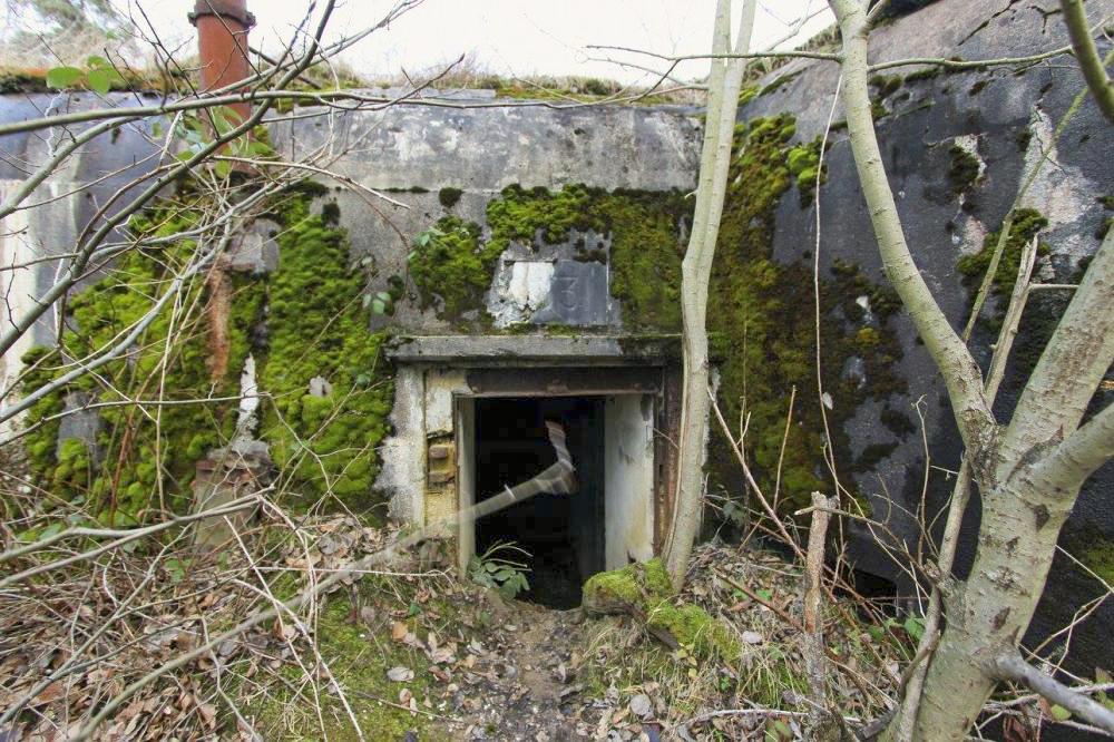 Ligne Maginot - Casemate du Bois de Rittershoffen 6 - L'entrée de la casemate