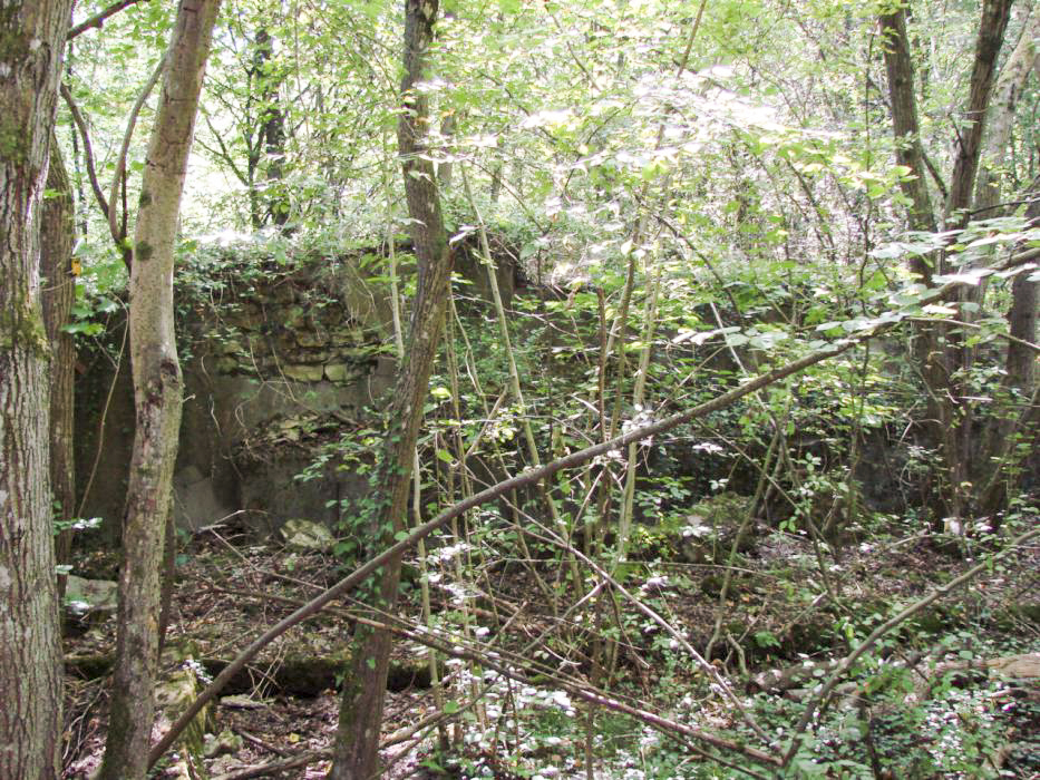 Ligne Maginot - ELZANGE - (Camp de sureté) - Les ruines du camp