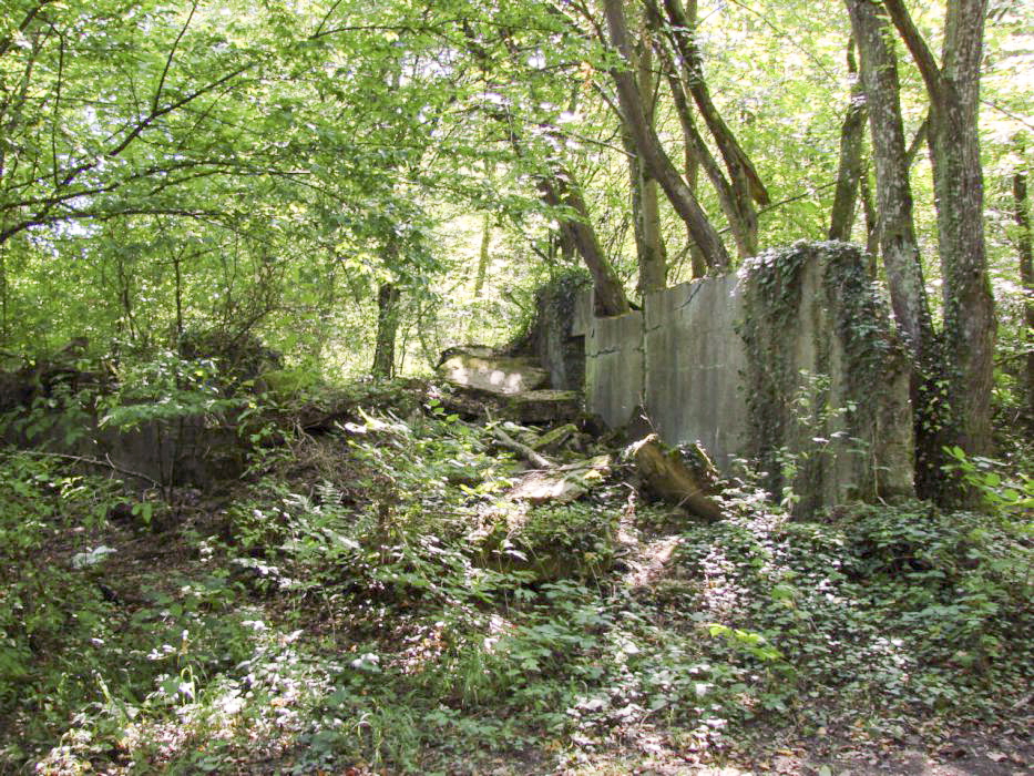 Ligne Maginot - ELZANGE - (Camp de sureté) - Les ruines du camp