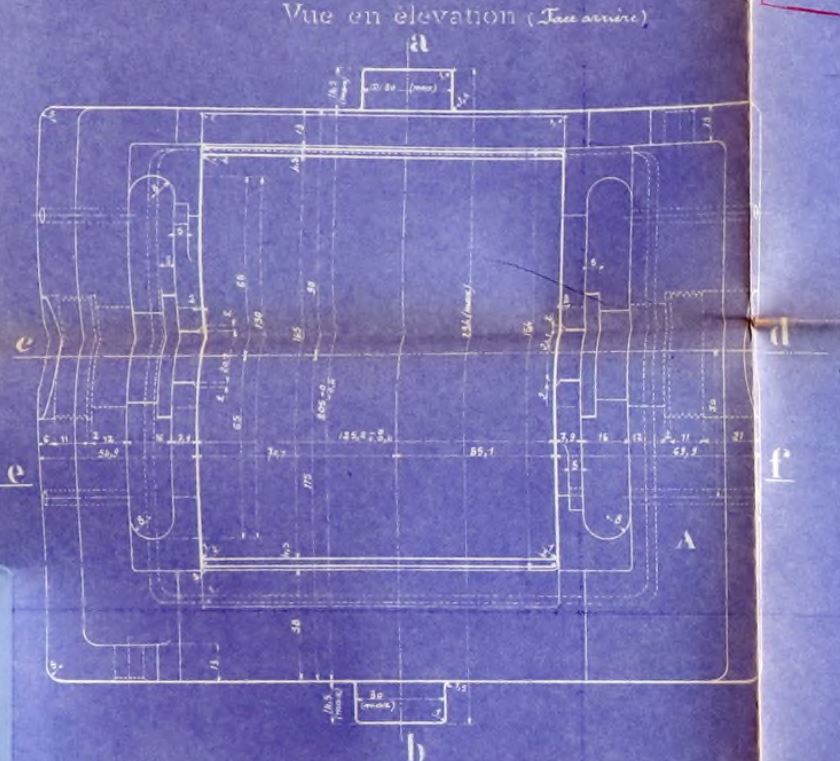 Ligne Maginot - Elévation du cylindre de créneau - Elévation du cylindre mobile de créneau