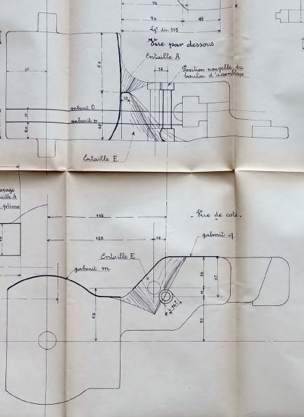 Créneau type C - modifications de rotule