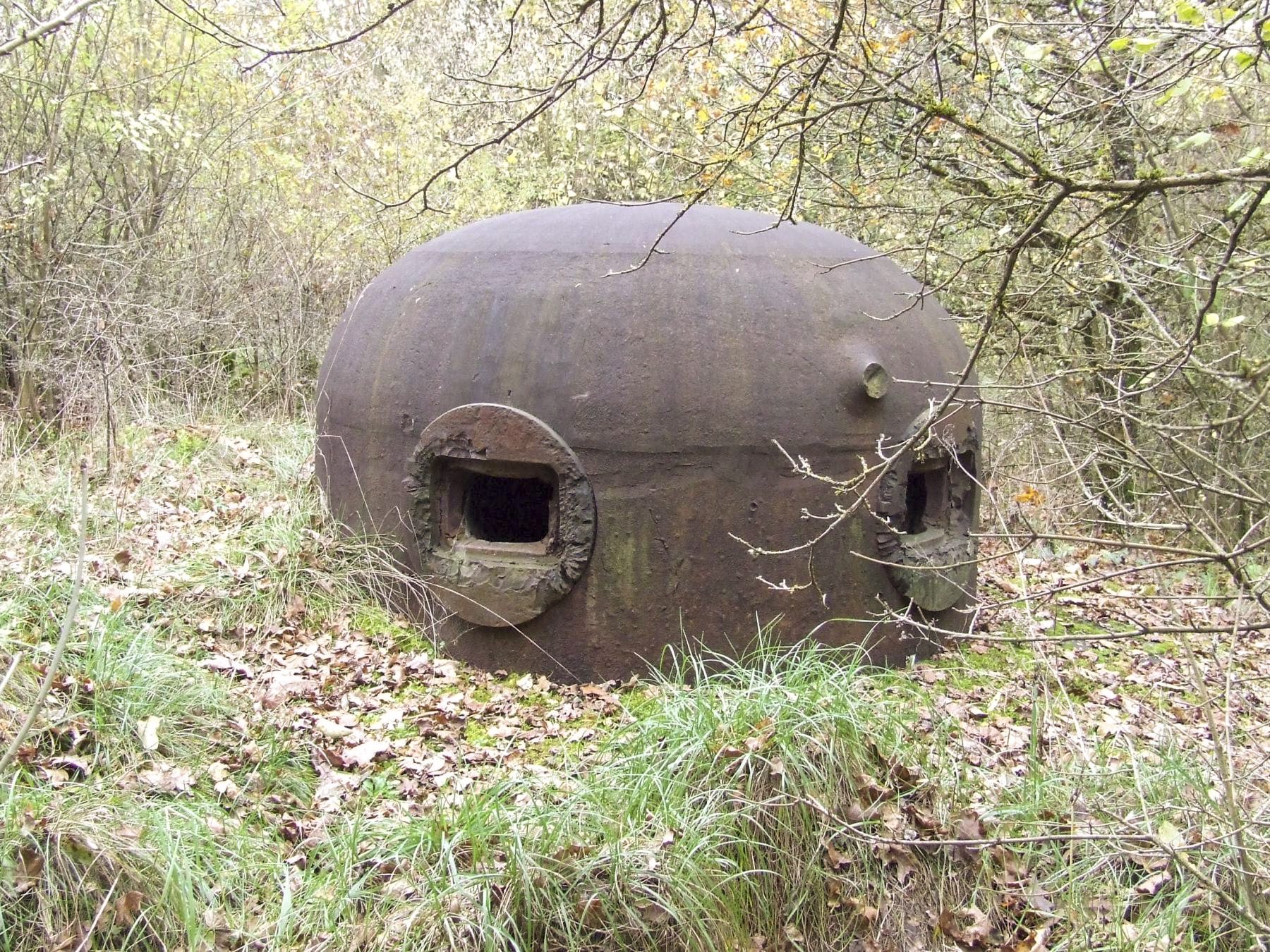 Ligne Maginot - GRAND BOIS - (Casemate d'infanterie) - La deuxième cloche GFM