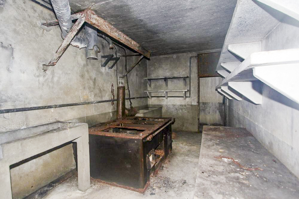 Ligne Maginot - SOUFFLENHEIM (II / 23° RIF) - (Abri) - La cuisine
Cuisinière à charbon