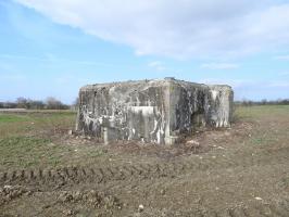 Ligne Maginot - PONTPIERRE NORD 1 - (Blockhaus pour arme infanterie) - La façade arrière avec l'entrée