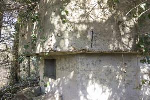 Ligne Maginot - 18 - MOULIN DE LA WANTZENAU - (Blockhaus pour arme infanterie) - Créneau Sud-Ouest du blockhaus