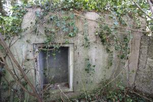 Ligne Maginot - 18 - MOULIN DE LA WANTZENAU - (Blockhaus pour arme infanterie) - L'entrée du blockhaus