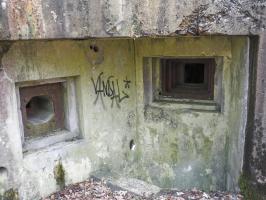 Ligne Maginot - GRAFENWEIHER CENTRE - (Casemate d'infanterie - Simple) - Les créneaux JM et FM