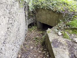 Ligne Maginot - Blockhaus Bb59-B - BOIS de l'HERMITAGE Nord - L'entrée